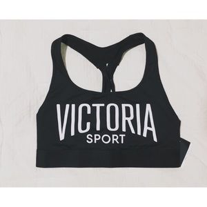 VS logo sports bra